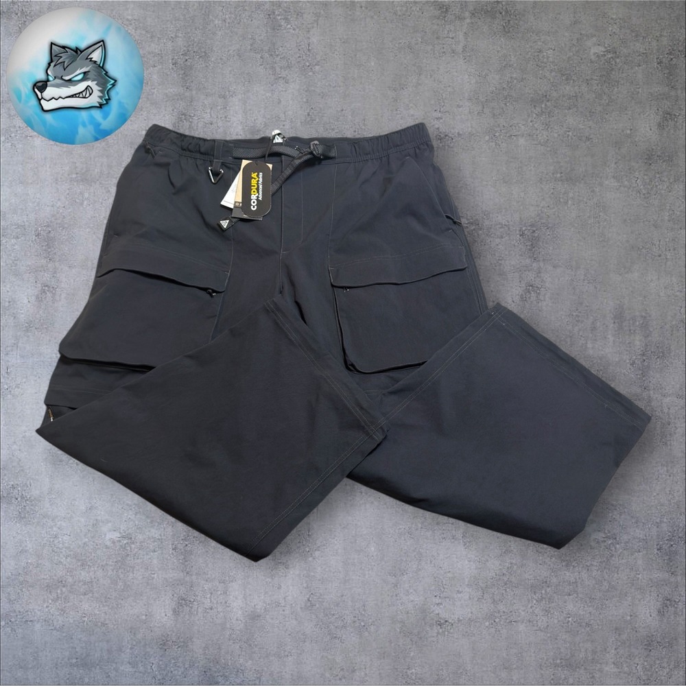 Nike ACG Smith Summit Convertible Zip Cargo Pants Black Size 2XL HV0591-010